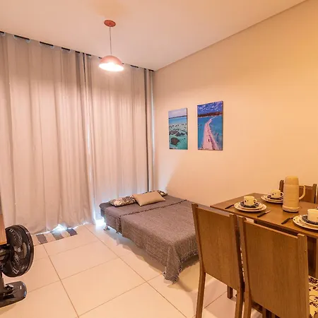 Flats Mar'Bella: Beachfront Apartments with Balconies and Parking Maragogi Exterior photo