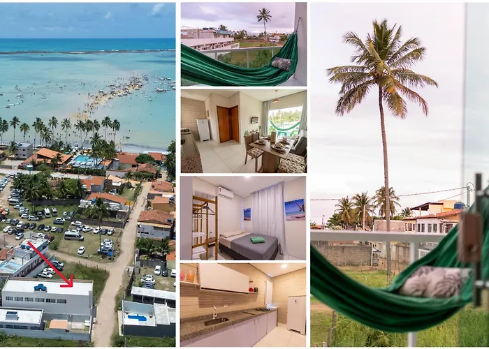 Flats Mar\'Bella, Com Varanda E Estacionamento Privado, Na Melhor Localizacao, 100M Praia Caminho De Moises, Maragogi