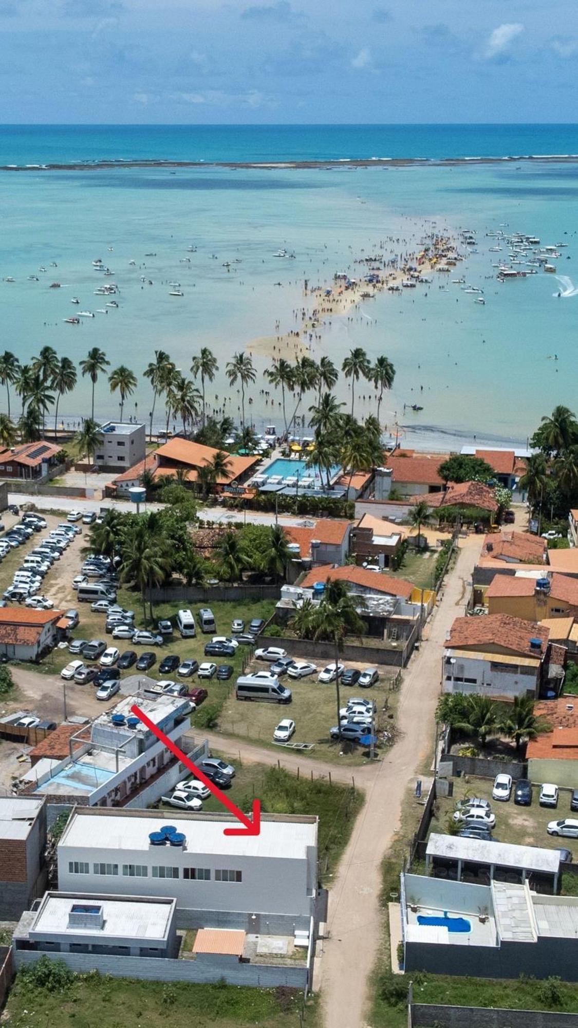 Flats Mar'Bella, Com Varanda E Estacionamento Privado, Na Melhor Localizacao, 100M Praia Caminho De Moises, Maragogi *
