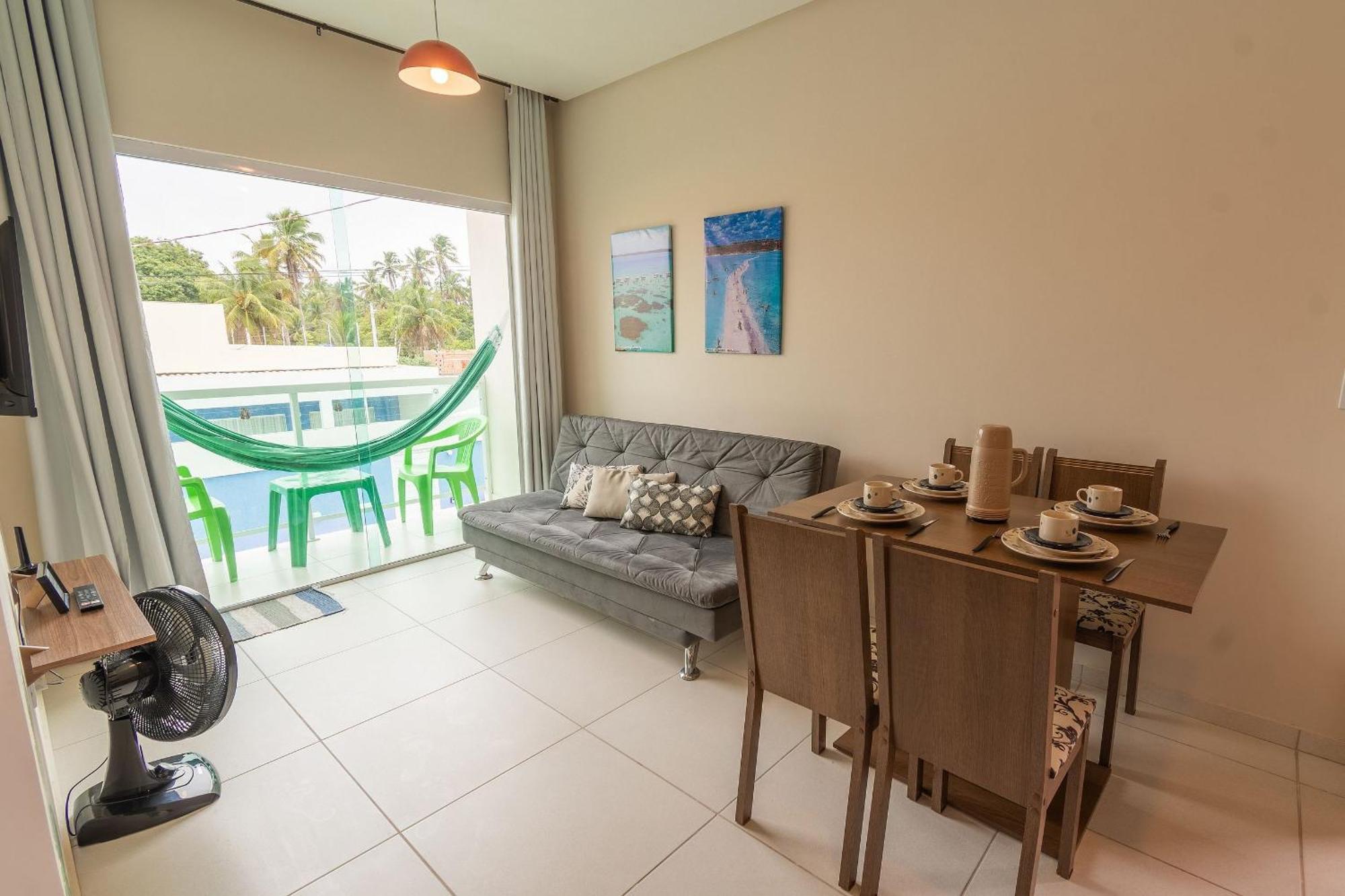 Apartment Flats Mar'Bella, Com Varanda E Estacionamento Privado, Na Melhor Localizacao, 100M Praia Caminho De Moises, Maragogi Maragogi